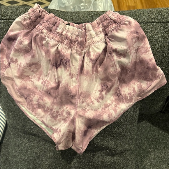 90‎ Degree By Reflex Lavender Shorts - Picture 2 of 3